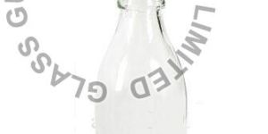 Crown Cap Milk Glass Bottle