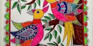 Handmade Madhubani Painting