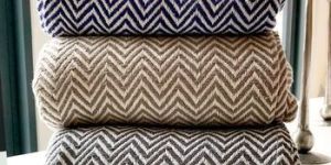 Herring Bone Throws and Blankets