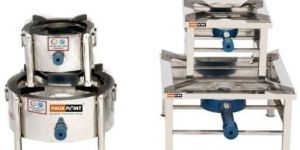 Stainless Steel Single Burner Chulha