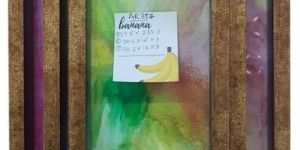 Resin Rectangular Tray Coaster Set