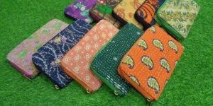 Kantha Purse