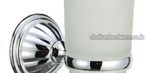 Bathroom Zinc Alloy Chrome Tumbler Holder