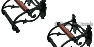 Cast Iron Black Powder Coating Toilet Paper Holder