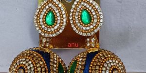 SILK THREAD EARRINGS