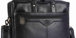 Leather Laptop Messenger Bag