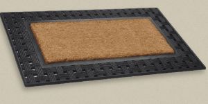 Inlaid Rubber Coir Mat