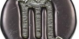 Silver SCORPIO Charm