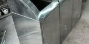 Stainless Steel Trio Dustbins