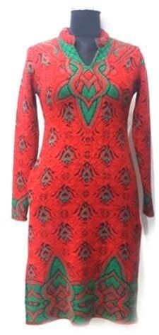 Ladies Woolen Polo Kurti