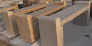 Sand Stone Bench