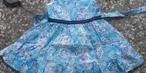 Girls Cotton Printed Frock