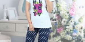 Ladies Full Length Night Suit