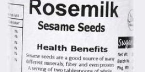Rosemilk Sesame Seeds Mukhwas