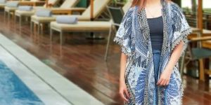 Printed Kimonos Dress