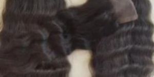 Temple Human Wavy Hair