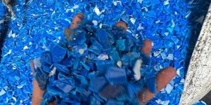 HDPE BLUE REGRINDING