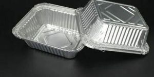 Silver Aluminum Foil Container
