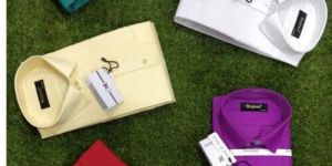 DOUBLE TONE PLAIN SHIRT