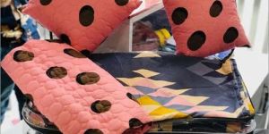 Printed Jacquard Cushion