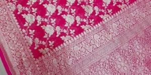 Handloom Georgette Silk Saree