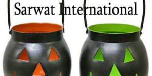 Pumpkin Candle Holder