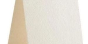 White Paper Tent Card