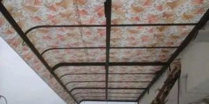 FRP Printed Parking Shed