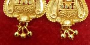 Brass Stylish Earrings