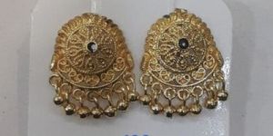 Brass Trendy Earrings