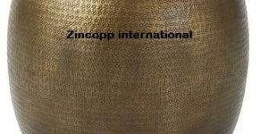 Aluminium Drum Coffee Table