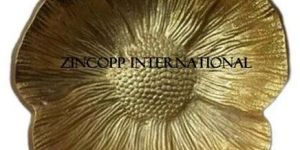 Flower Shaped Aluminium Bowl