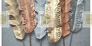 Golden Leaf Wall Decor