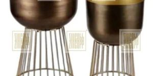 Metal Decorative Planter Pot