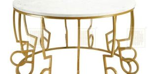 Zincopp 30 Inch Round Centre Table