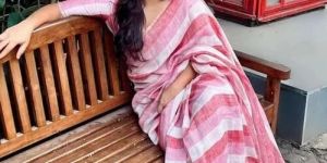 Linen Saree