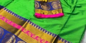 Pure Cotton Silk Saree