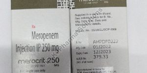 MEROCRIT MEROPENEM INJECTION