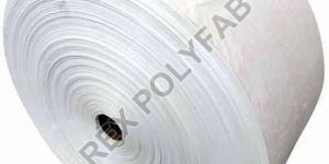 White Polypropylene Woven Fabric Roll
