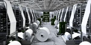 White PP Woven Fabric Roll