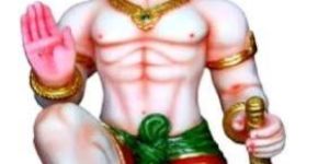 Fiber Hanuman Statue