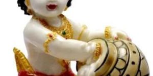 Fiber Krishna Statue
