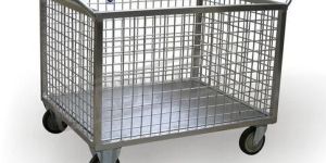 Industrial Wire Mesh Trolley