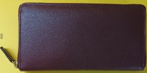 Maroon- Leather Ladies Purse