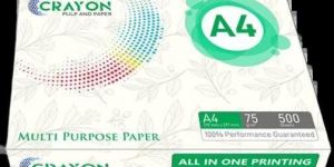 Crayon 75 GSM A4 Multipurpose Paper