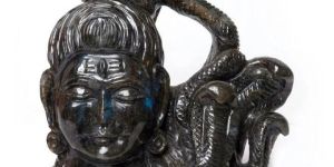Labradorite Shiva Head