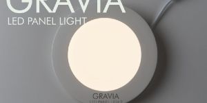 Square Cool White LED Round Panel Light