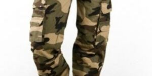 Mens Military Cotton Pants