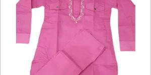 Boys Poly Cotton Pathani Suit Set