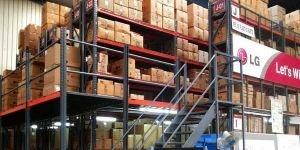 Industrial Two Tier Racking System